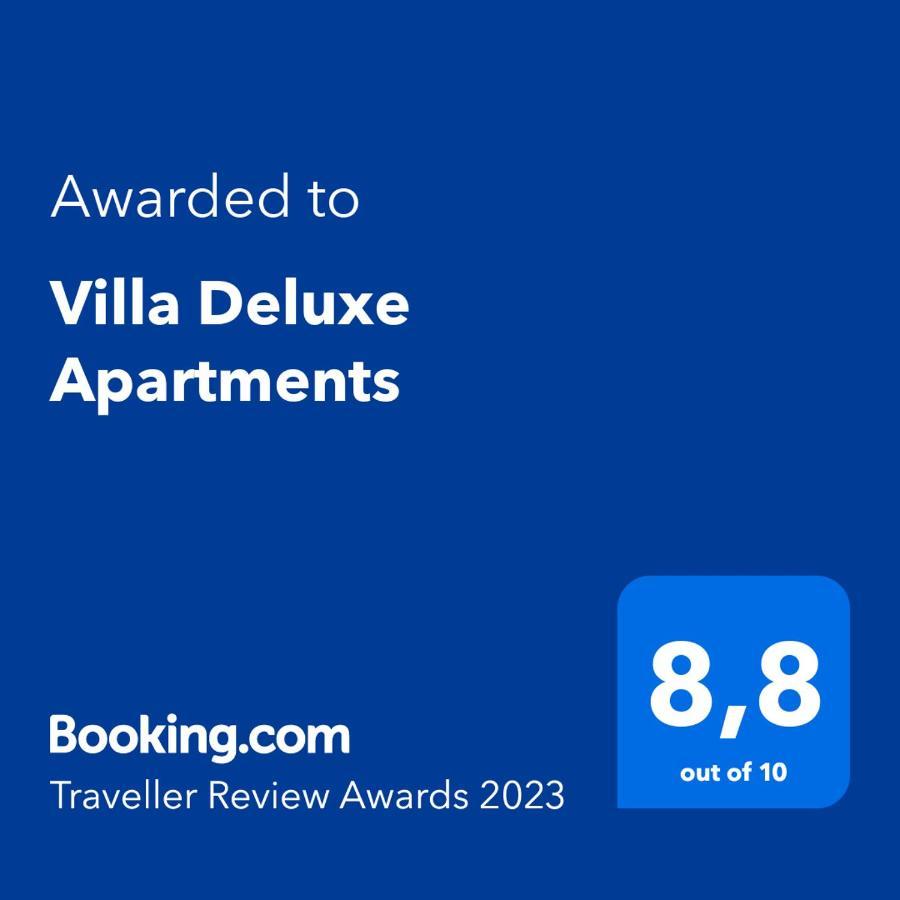 Villa Deluxe Apartments Карловы Вары Экстерьер фото